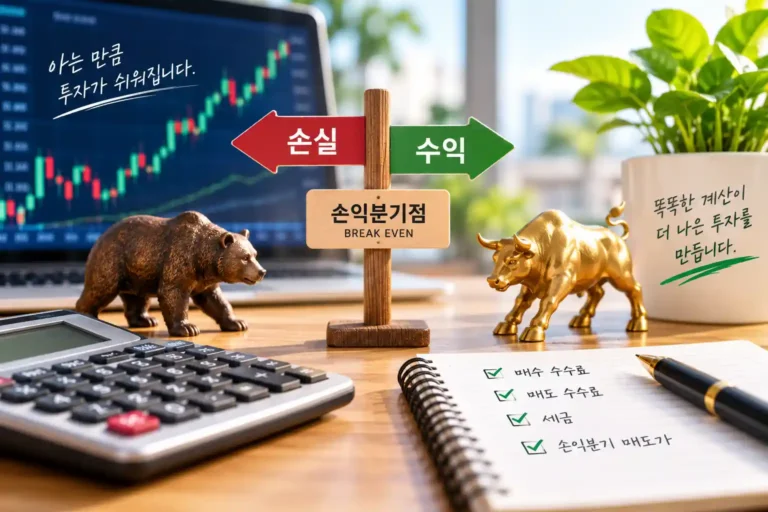 주식 손익분기점 계산기