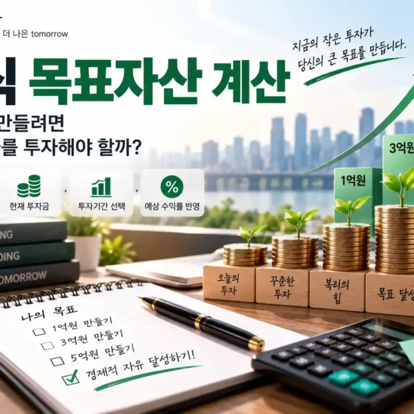 주식 수익률 계산기로 매수가격과 현재가격을 비교해 투자 수익률을 확인하는 이미지 | 자산관리 머니포트