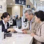 본인부담상한제와 병원비 환급을 상담받는 시니어 부부 | 자산관리 머니포트